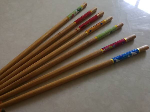 印花竹筷